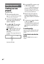 Предварительный просмотр 20 страницы Sony CMT-EH55DAB Operating Instructions Manual