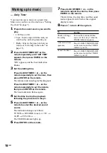 Предварительный просмотр 18 страницы Sony CMT-EP505 - Micro Hi Fi Component System Operating Instructions Manual