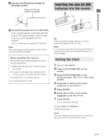 Preview for 7 page of Sony CMT-EP707  (CMTEP707) Operating Instructions Manual