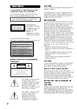 Предварительный просмотр 2 страницы Sony CMT-EX1 - Micro Hi Fi Component System Operating Instructions Manual