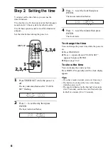 Preview for 6 page of Sony CMT-EX1 - Micro Hi Fi Component System Operating Instructions Manual