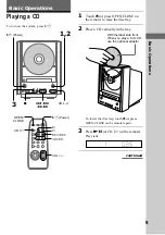 Preview for 9 page of Sony CMT-EX1 - Micro Hi Fi Component System Operating Instructions Manual