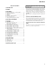 Preview for 5 page of Sony CMT-EX100 Service Manual