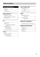 Preview for 3 page of Sony CMT-EX200 - Micro Hi Fi Component System Operating Instructions Manual