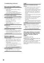 Preview for 20 page of Sony CMT-EX200 - Micro Hi Fi Component System Operating Instructions Manual