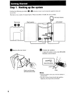 Preview for 4 page of Sony CMT-EX22 - Micro Hi Fi Component System Operating Instructions Manual