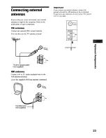 Preview for 23 page of Sony CMT-EX22 - Micro Hi Fi Component System Operating Instructions Manual