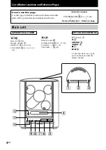 Preview for 4 page of Sony CMT-EX5 - Micro Hi Fi Component System Operating Instructions Manual