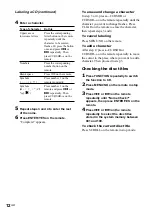 Preview for 12 page of Sony CMT-EX5 - Micro Hi Fi Component System Operating Instructions Manual