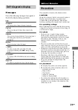 Preview for 25 page of Sony CMT-EX5 - Micro Hi Fi Component System Operating Instructions Manual