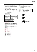 Предварительный просмотр 29 страницы Sony CMT-EX5 - Micro Hi Fi Component System Service Manual