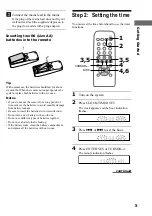 Preview for 5 page of Sony CMT-F3MD Operating Instructions Manual