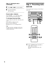 Preview for 6 page of Sony CMT-F3MD Operating Instructions Manual