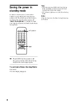 Preview for 8 page of Sony CMT-F3MD Operating Instructions Manual
