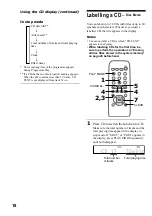 Предварительный просмотр 18 страницы Sony CMT-F3MD Operating Instructions Manual