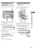 Preview for 21 page of Sony CMT-F3MD Operating Instructions Manual