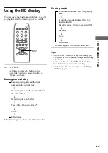 Preview for 23 page of Sony CMT-F3MD Operating Instructions Manual