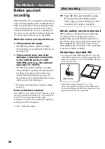 Preview for 24 page of Sony CMT-F3MD Operating Instructions Manual