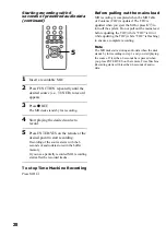 Preview for 28 page of Sony CMT-F3MD Operating Instructions Manual