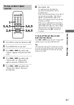 Preview for 31 page of Sony CMT-F3MD Operating Instructions Manual