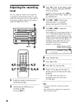 Предварительный просмотр 32 страницы Sony CMT-F3MD Operating Instructions Manual