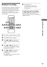 Предварительный просмотр 33 страницы Sony CMT-F3MD Operating Instructions Manual