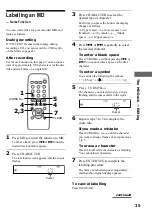 Preview for 35 page of Sony CMT-F3MD Operating Instructions Manual