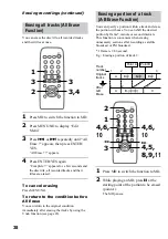 Preview for 38 page of Sony CMT-F3MD Operating Instructions Manual