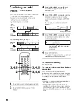 Предварительный просмотр 42 страницы Sony CMT-F3MD Operating Instructions Manual