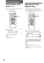 Предварительный просмотр 44 страницы Sony CMT-F3MD Operating Instructions Manual