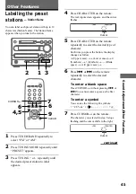 Предварительный просмотр 45 страницы Sony CMT-F3MD Operating Instructions Manual