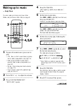 Preview for 47 page of Sony CMT-F3MD Operating Instructions Manual