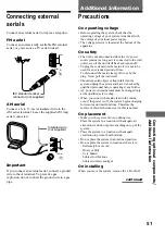 Preview for 51 page of Sony CMT-F3MD Operating Instructions Manual