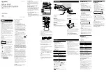 Preview for 1 page of Sony CMT-FX300i Operating Instructions
