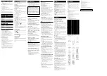 Preview for 2 page of Sony CMT-FX350I Operating Instructions