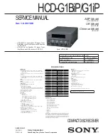 Preview for 3 page of Sony CMT-G1BIP Service Manual