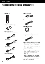 Preview for 10 page of Sony CMT-G2BNIP Operating Instructions Manual
