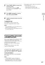 Preview for 21 page of Sony CMT-G2BNIP Operating Instructions Manual