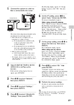 Предварительный просмотр 27 страницы Sony CMT-G2BNIP Operating Instructions Manual