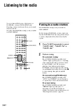 Предварительный просмотр 30 страницы Sony CMT-G2BNIP Operating Instructions Manual