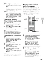 Предварительный просмотр 39 страницы Sony CMT-G2BNIP Operating Instructions Manual