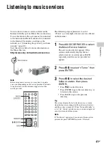 Предварительный просмотр 41 страницы Sony CMT-G2BNIP Operating Instructions Manual