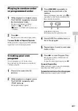 Preview for 51 page of Sony CMT-G2BNIP Operating Instructions Manual