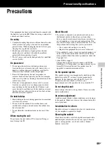 Preview for 69 page of Sony CMT-G2BNIP Operating Instructions Manual