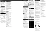 Preview for 2 page of Sony CMT-GB3 Operating Instructions