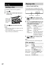 Предварительный просмотр 6 страницы Sony CMT-GP5 - Micro Hi Fi Component System Operating Instructions Manual