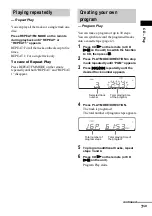 Предварительный просмотр 7 страницы Sony CMT-GP5 - Micro Hi Fi Component System Operating Instructions Manual