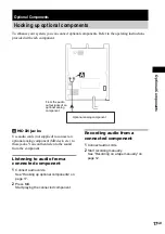 Предварительный просмотр 17 страницы Sony CMT-GP5 - Micro Hi Fi Component System Operating Instructions Manual