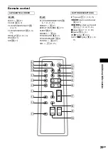 Preview for 25 page of Sony CMT-GP5 - Micro Hi Fi Component System Operating Instructions Manual