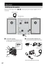 Предварительный просмотр 6 страницы Sony CMT-GP6V Operating Instructions Manual